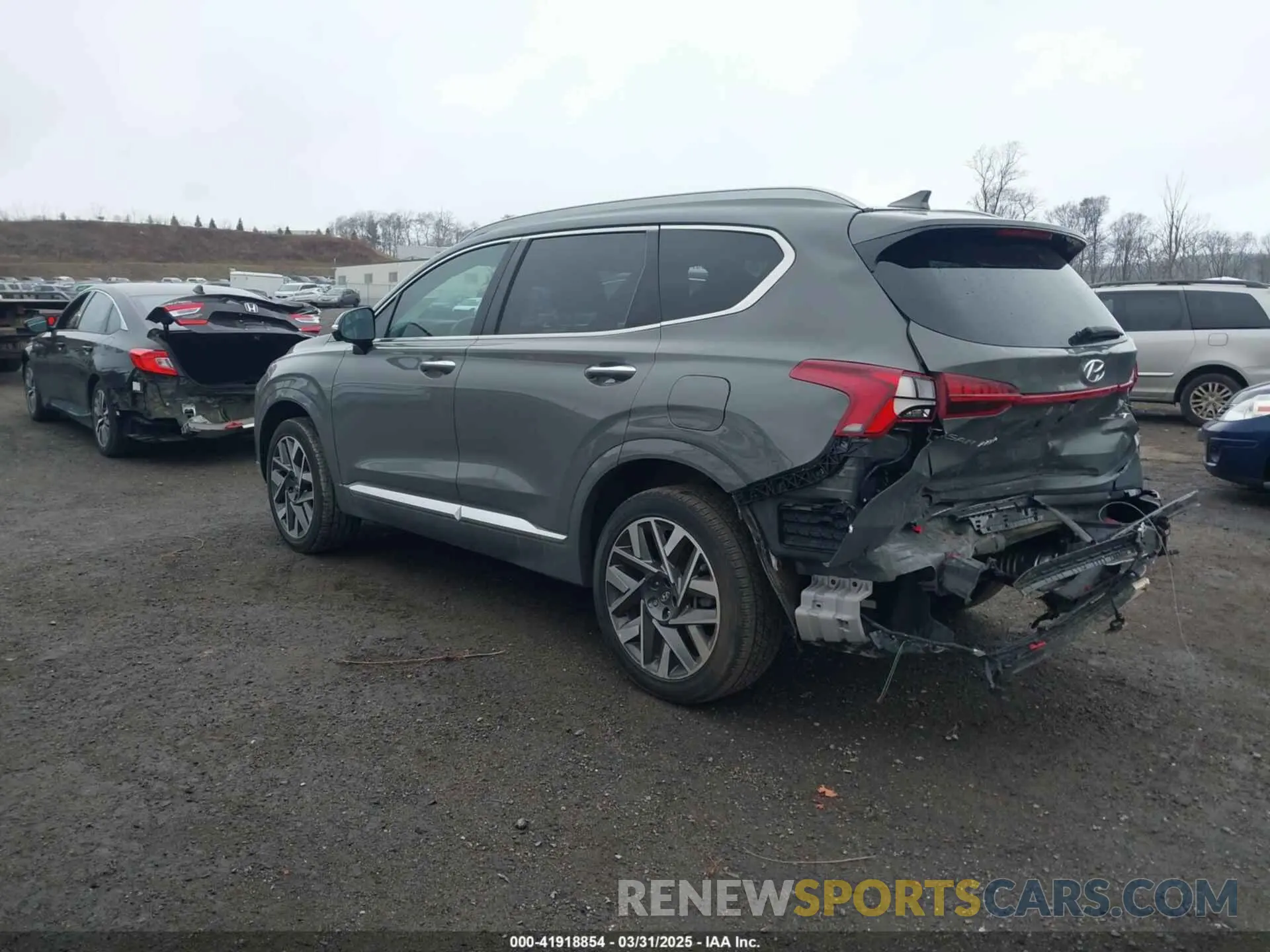 3 Photograph of a damaged car 5NMS5DAL5PH649846 HYUNDAI SANTA FE 2023