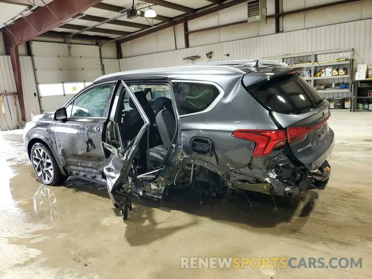 2 Photograph of a damaged car 5NMS5DAL7PH641036 HYUNDAI SANTA FE 2023