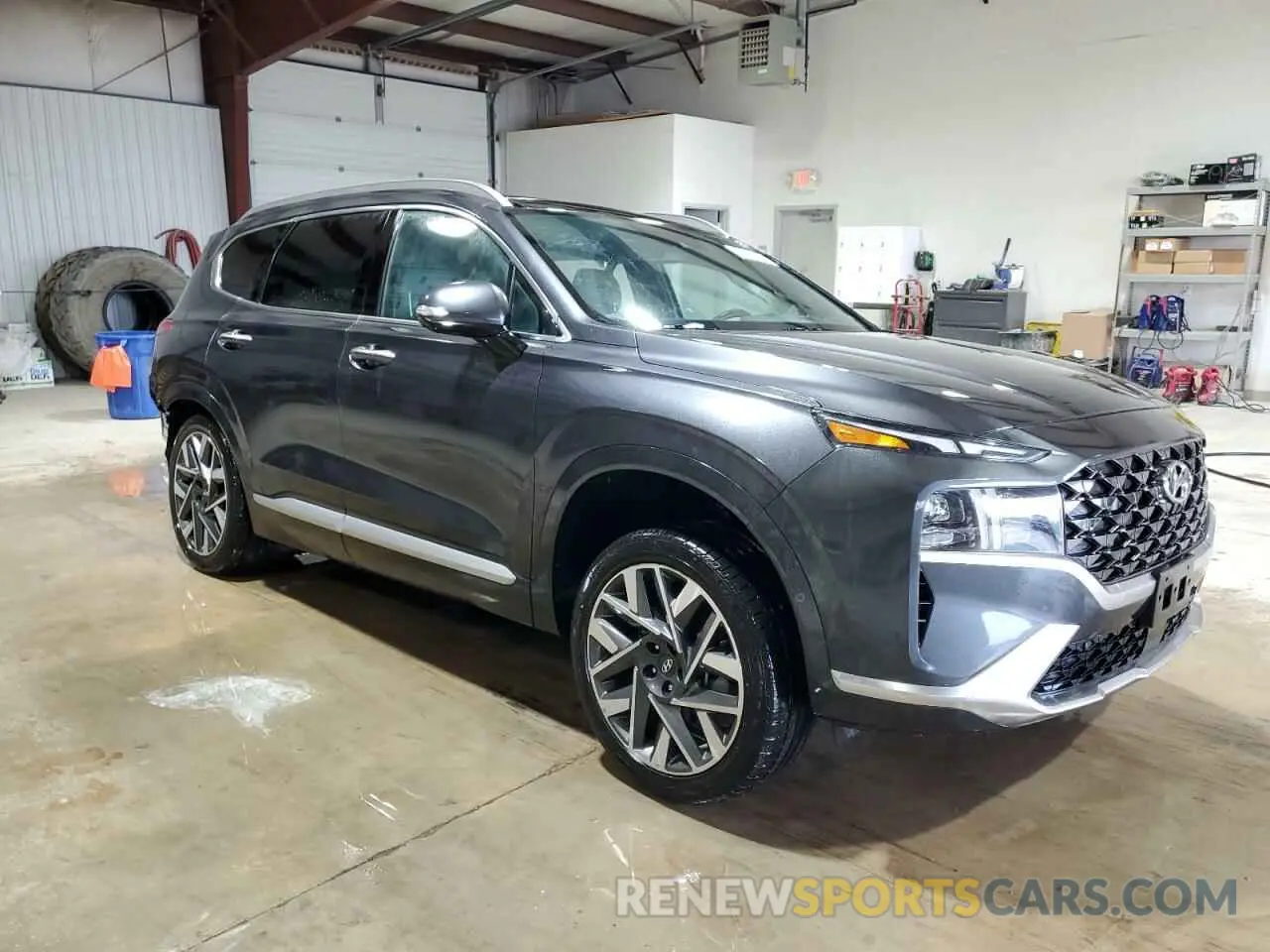 4 Photograph of a damaged car 5NMS5DAL7PH641036 HYUNDAI SANTA FE 2023