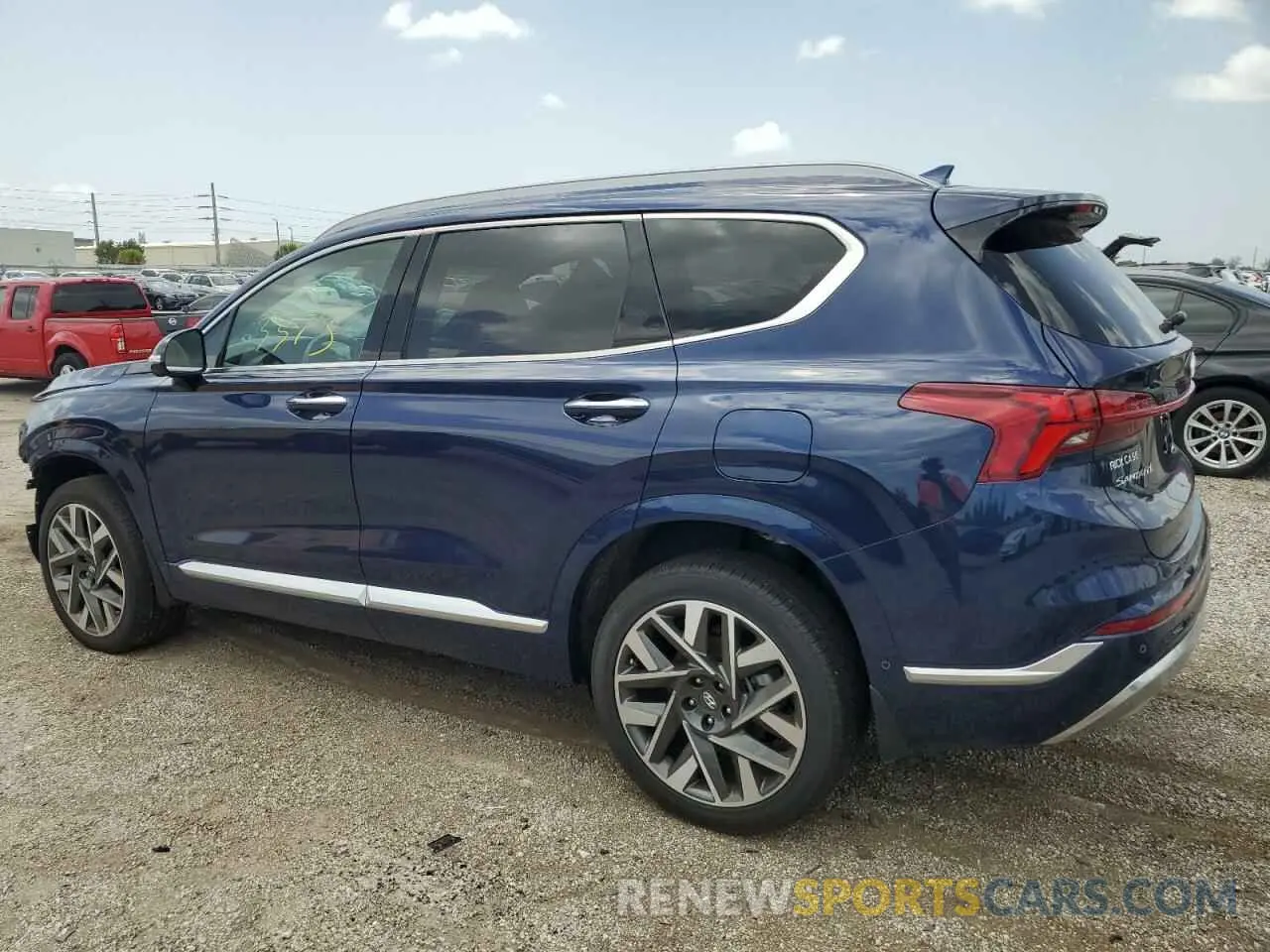 2 Photograph of a damaged car 5NMS5DAL9PH508343 HYUNDAI SANTA FE 2023
