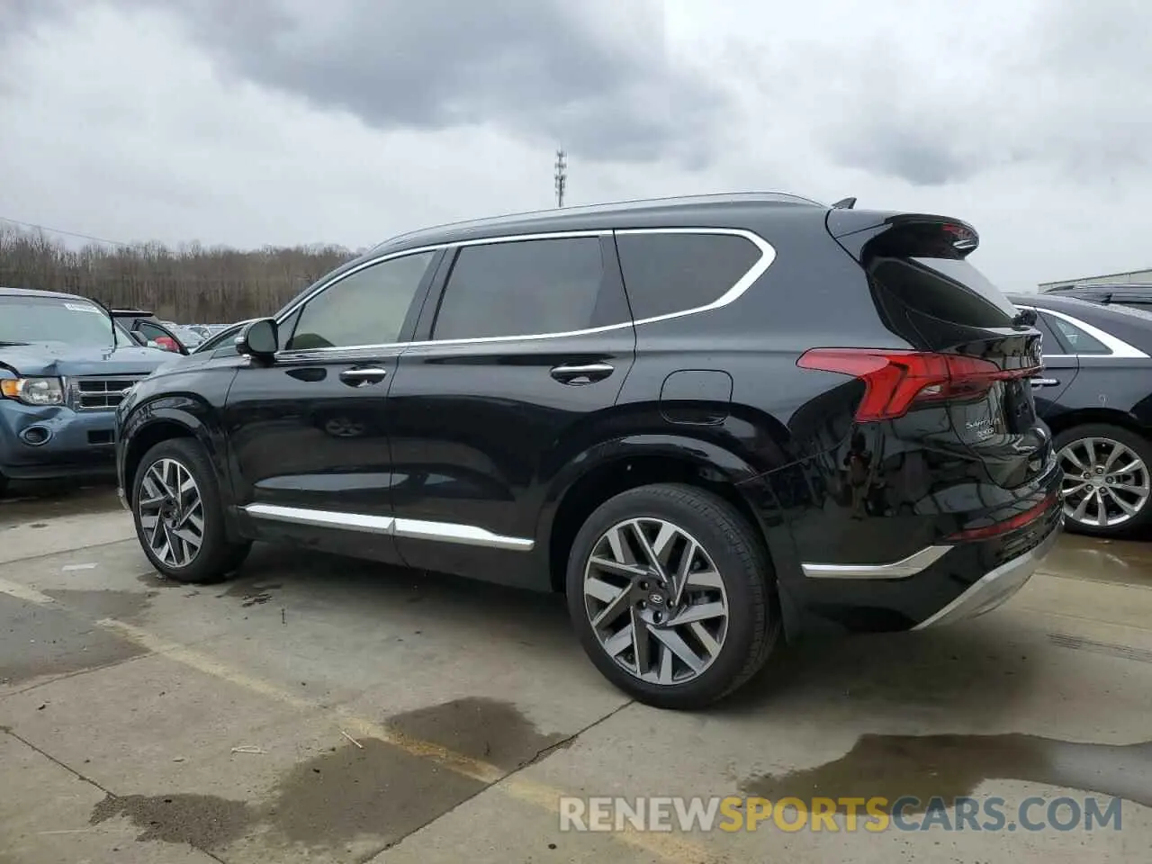 2 Photograph of a damaged car 5NMS5DALXPH633450 HYUNDAI SANTA FE 2023