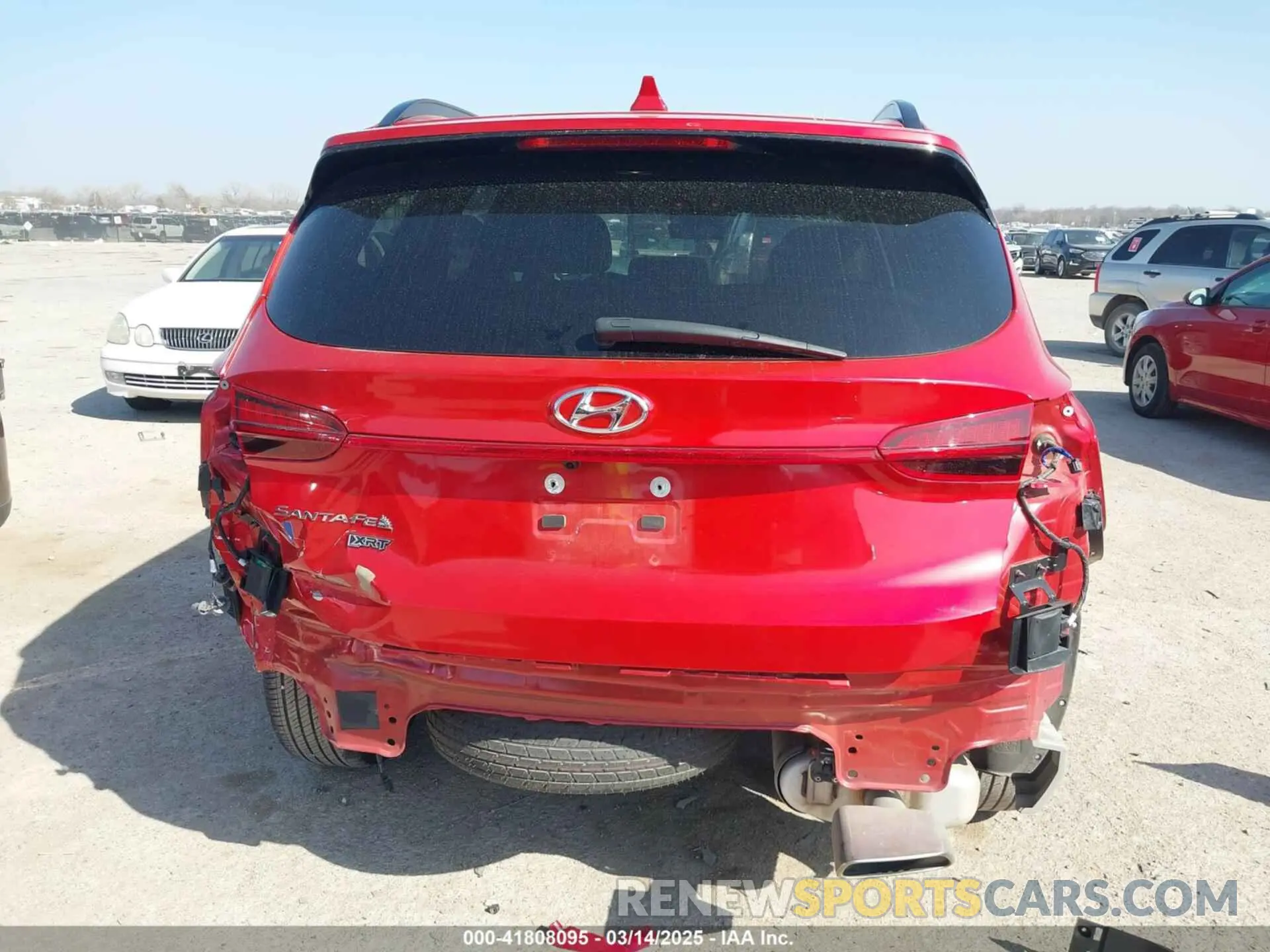 16 Photograph of a damaged car 5NMS64AJ0PH542747 HYUNDAI SANTA FE 2023