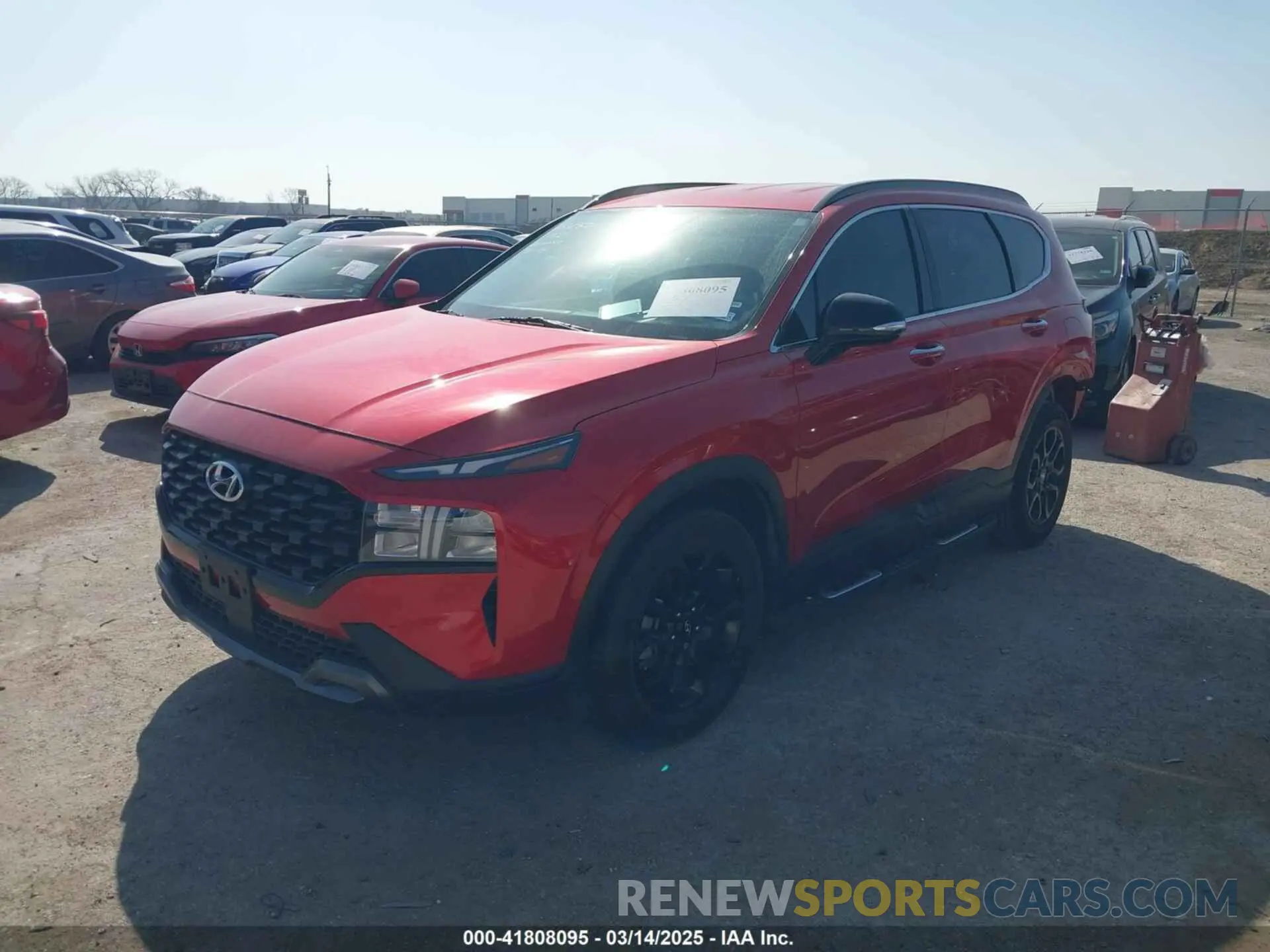 2 Photograph of a damaged car 5NMS64AJ0PH542747 HYUNDAI SANTA FE 2023