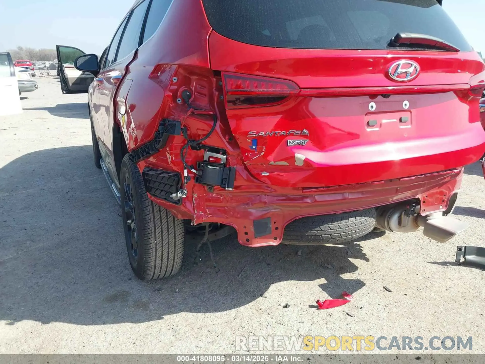 6 Photograph of a damaged car 5NMS64AJ0PH542747 HYUNDAI SANTA FE 2023