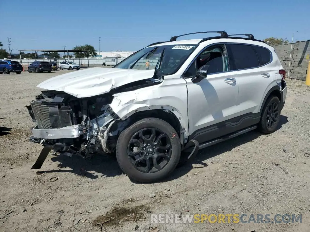 1 Photograph of a damaged car 5NMS64AJ1PH504864 HYUNDAI SANTA FE 2023