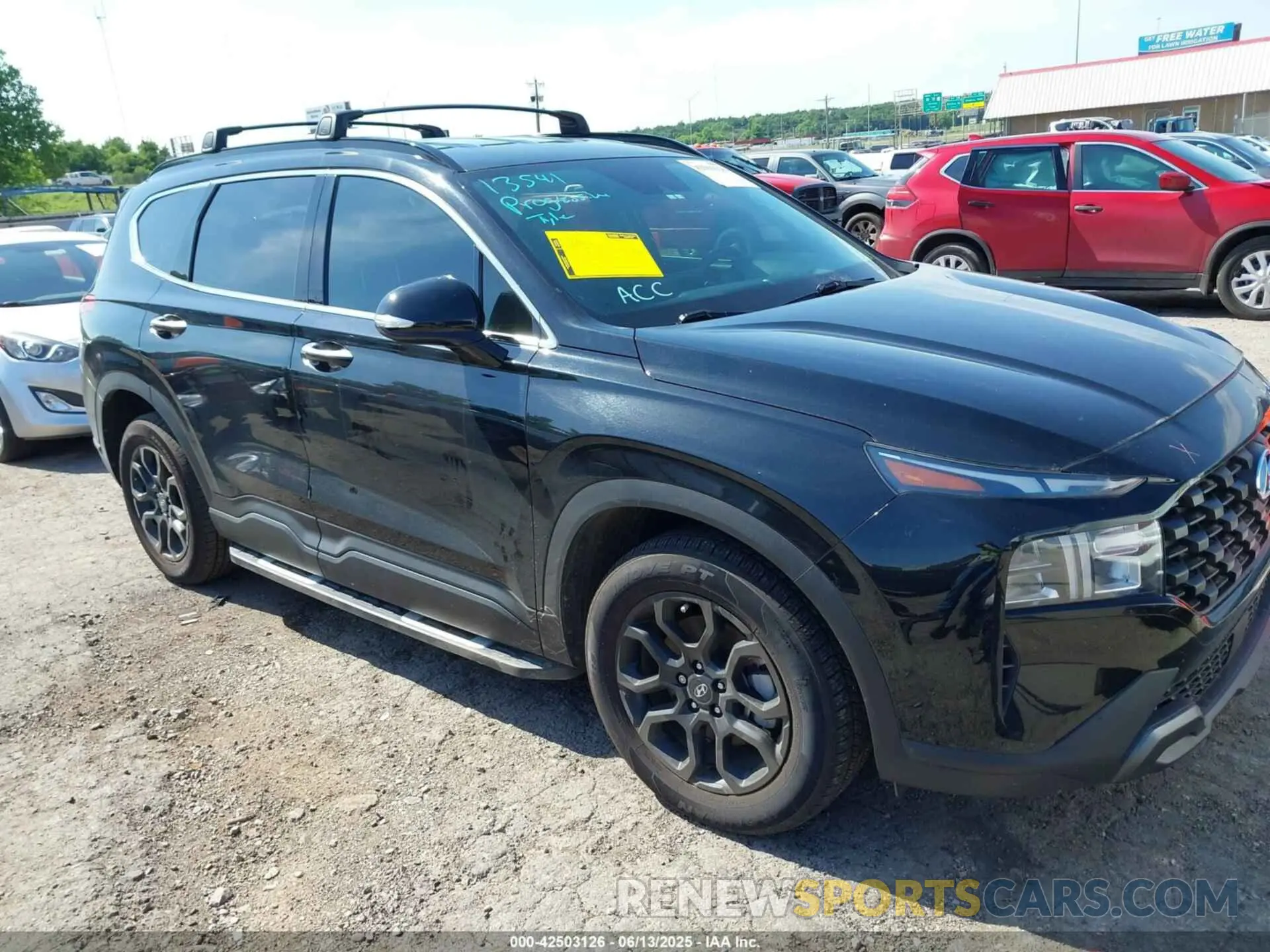 1 Photograph of a damaged car 5NMS64AJ2PH533757 HYUNDAI SANTA FE 2023