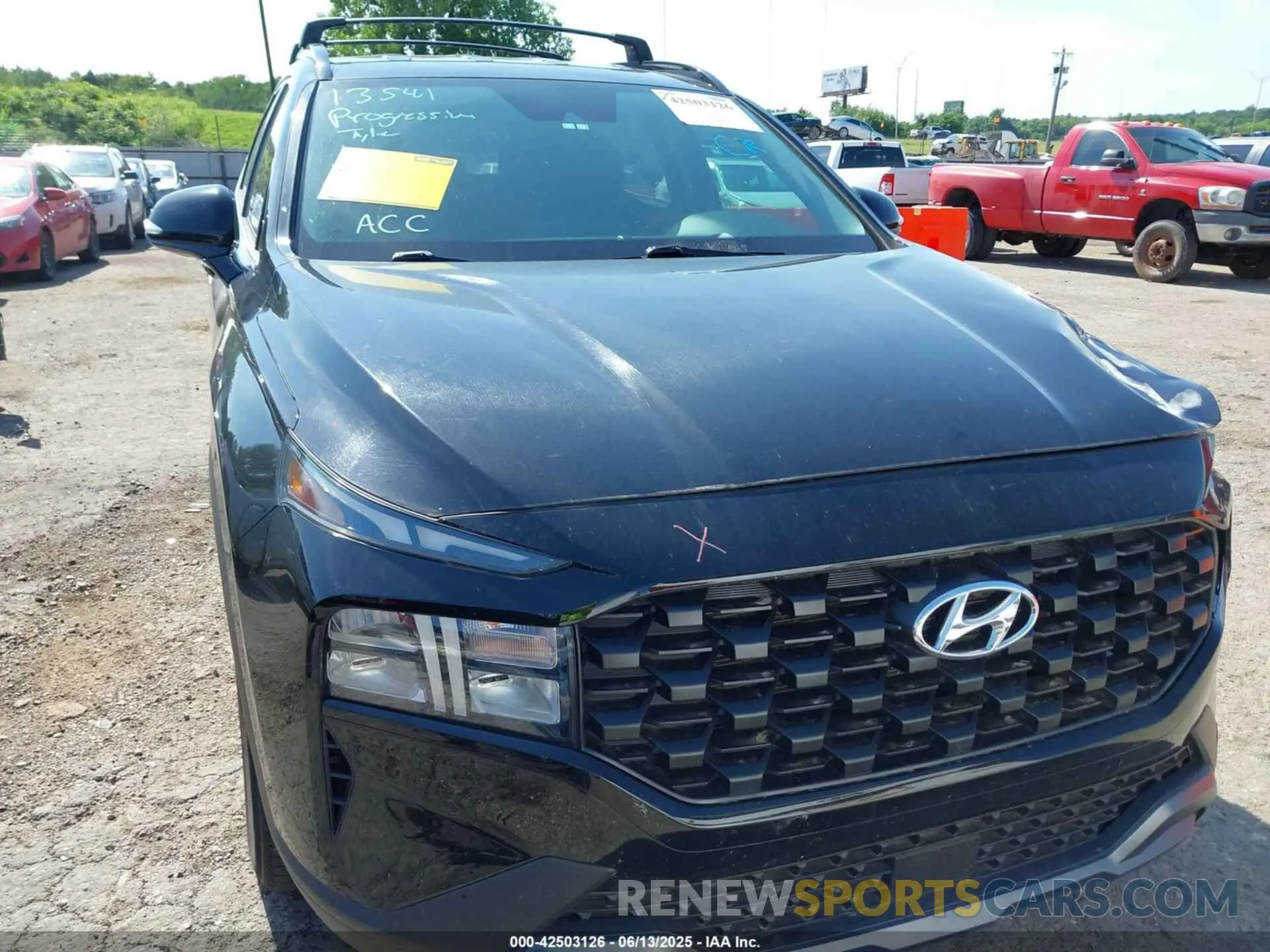 13 Photograph of a damaged car 5NMS64AJ2PH533757 HYUNDAI SANTA FE 2023