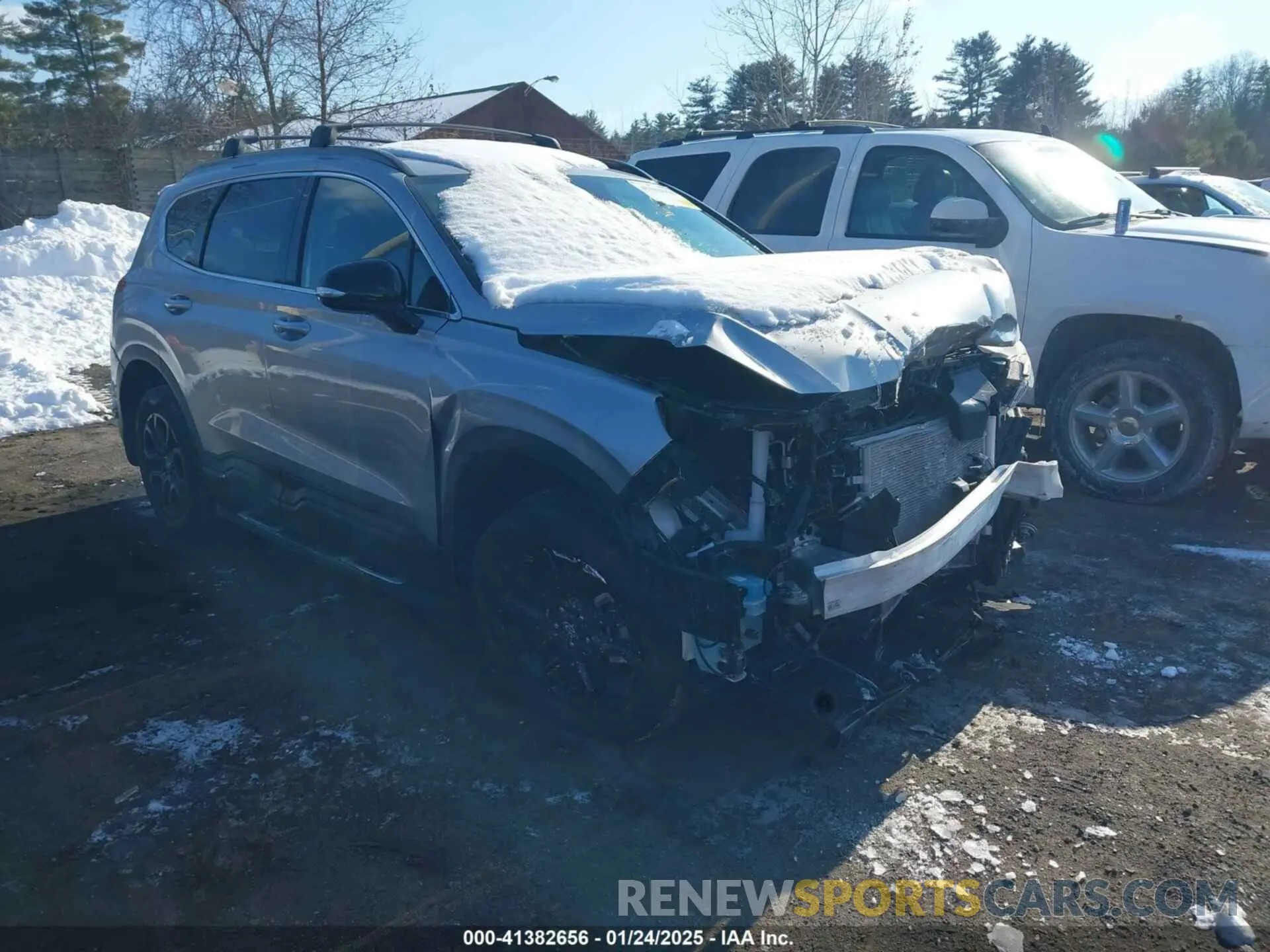 1 Photograph of a damaged car 5NMS64AJ2PH608408 HYUNDAI SANTA FE 2023