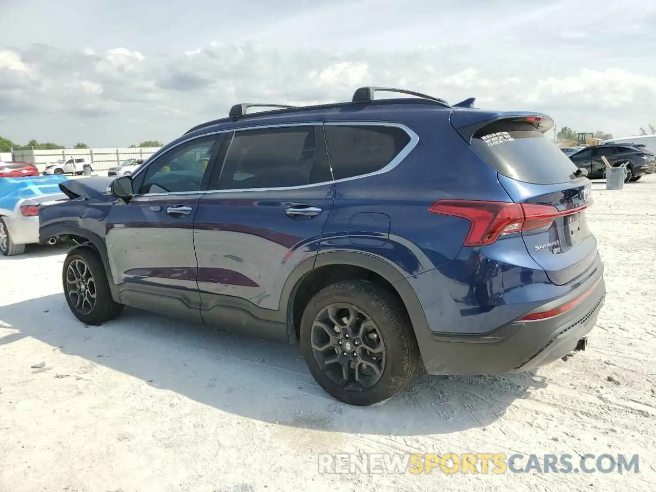 2 Photograph of a damaged car 5NMS64AJ5PH493254 HYUNDAI SANTA FE 2023