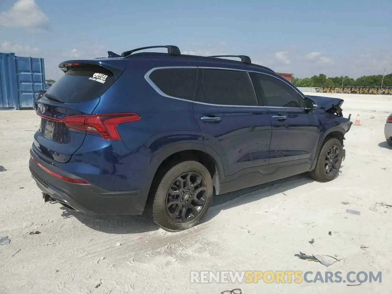 3 Photograph of a damaged car 5NMS64AJ5PH493254 HYUNDAI SANTA FE 2023
