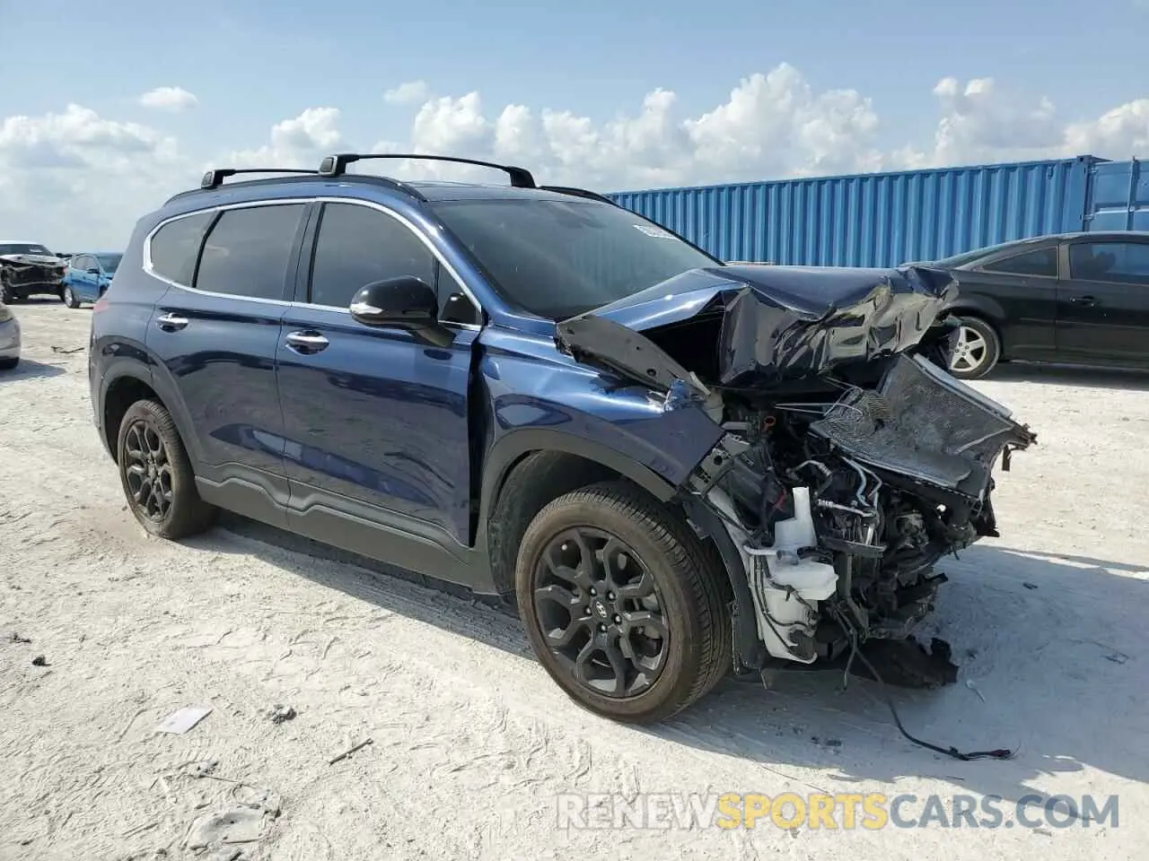 4 Photograph of a damaged car 5NMS64AJ5PH493254 HYUNDAI SANTA FE 2023