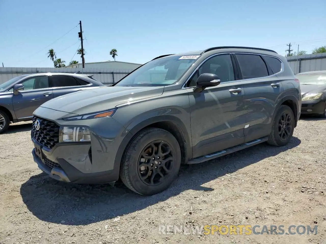 1 Photograph of a damaged car 5NMS64AJ6PH622635 HYUNDAI SANTA FE 2023