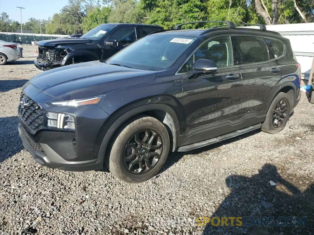 1 Photograph of a damaged car 5NMS64AJ7PH533771 HYUNDAI SANTA FE 2023