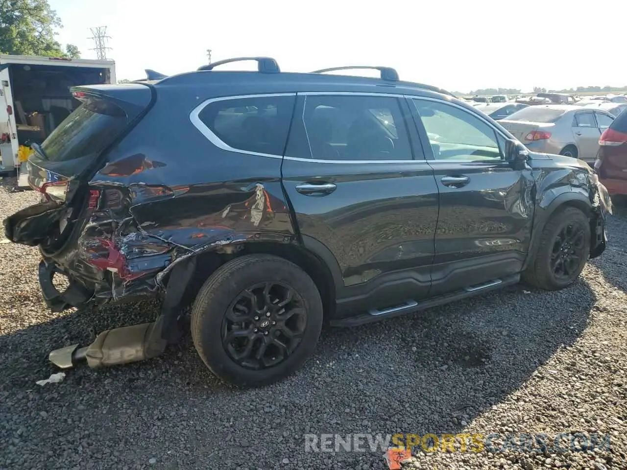 3 Photograph of a damaged car 5NMS64AJ7PH533771 HYUNDAI SANTA FE 2023