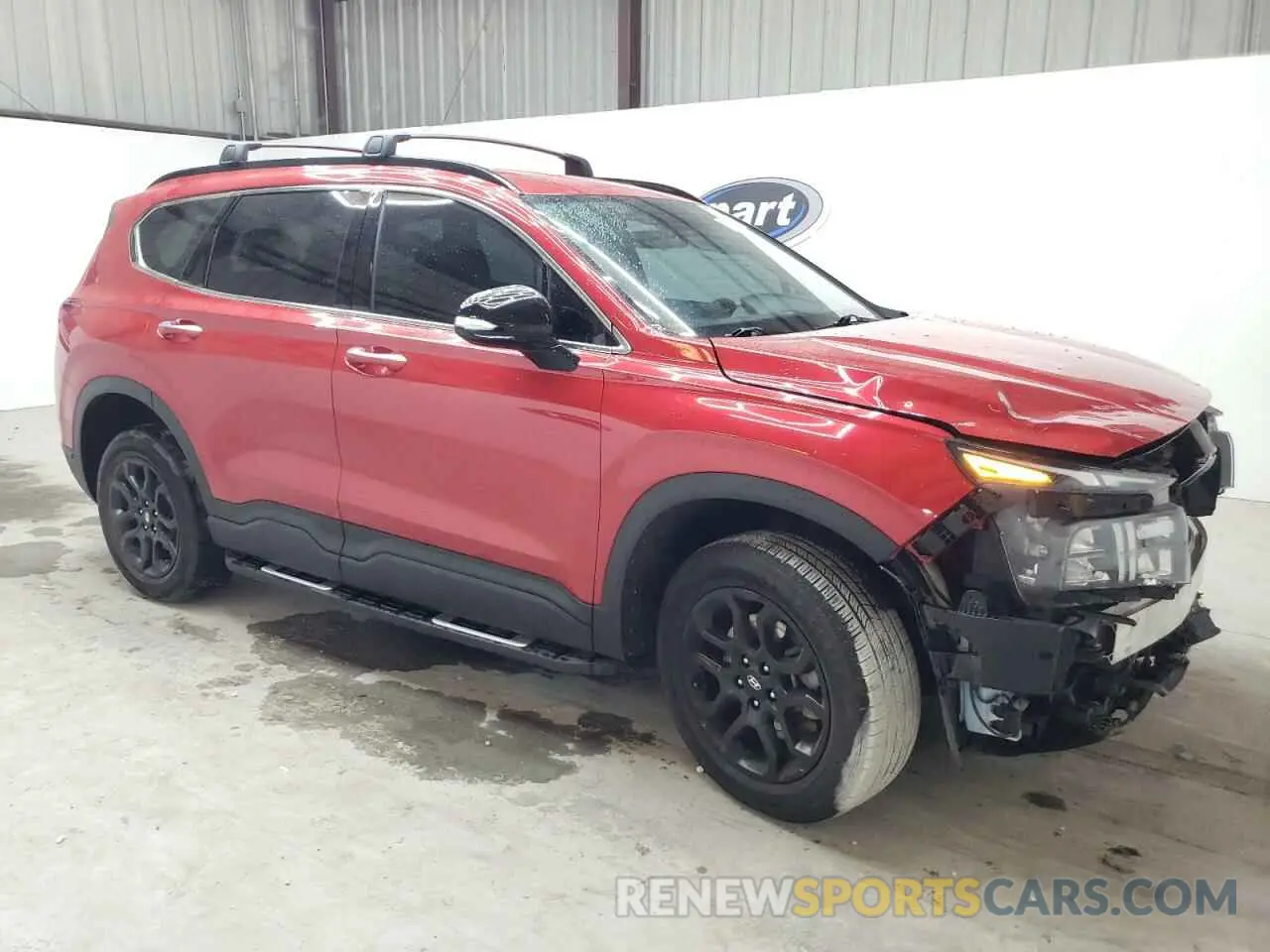 4 Photograph of a damaged car 5NMS6DAJ0PH496353 HYUNDAI SANTA FE 2023