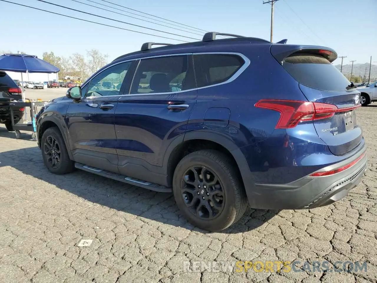 2 Photograph of a damaged car 5NMS6DAJ1PH490805 HYUNDAI SANTA FE 2023