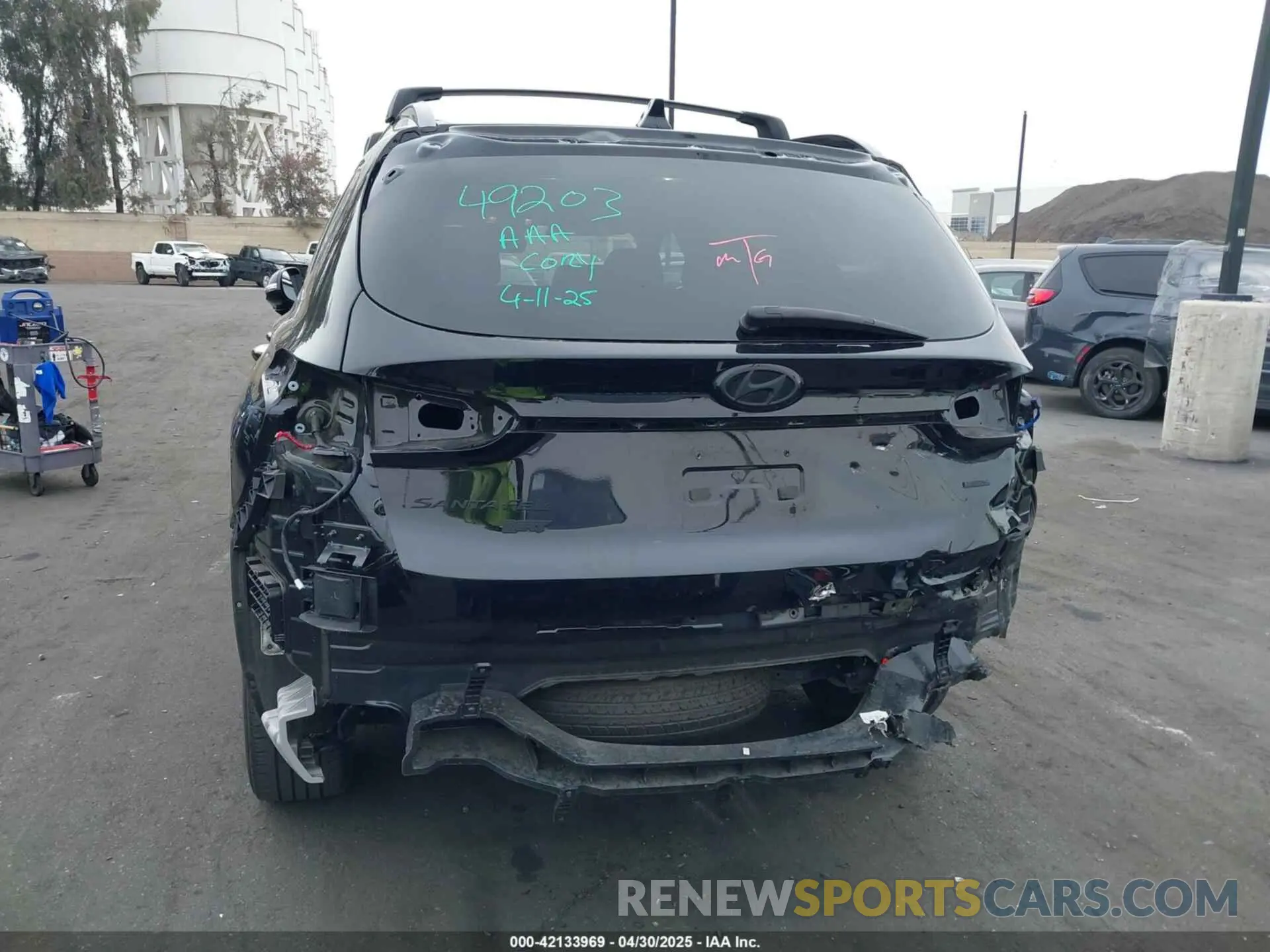 6 Photograph of a damaged car 5NMS6DAJ4PH534120 HYUNDAI SANTA FE 2023