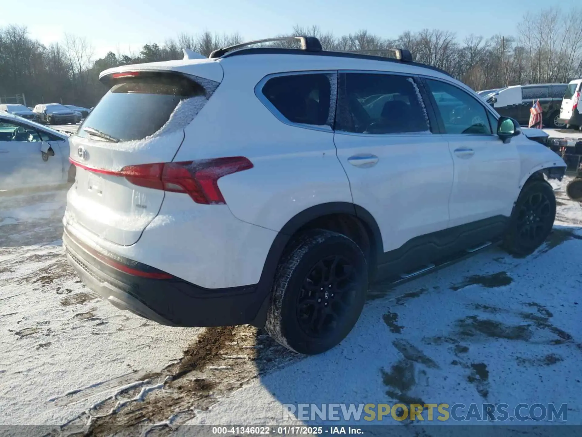 4 Photograph of a damaged car 5NMS6DAJ7PH572862 HYUNDAI SANTA FE 2023