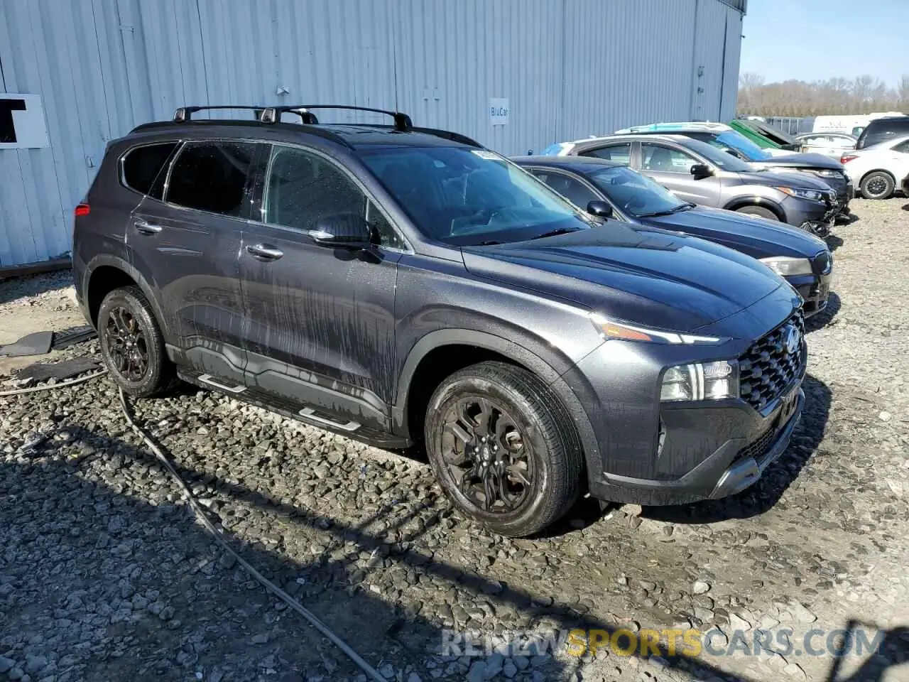 4 Photograph of a damaged car 5NMS6DAJ7PH616861 HYUNDAI SANTA FE 2023
