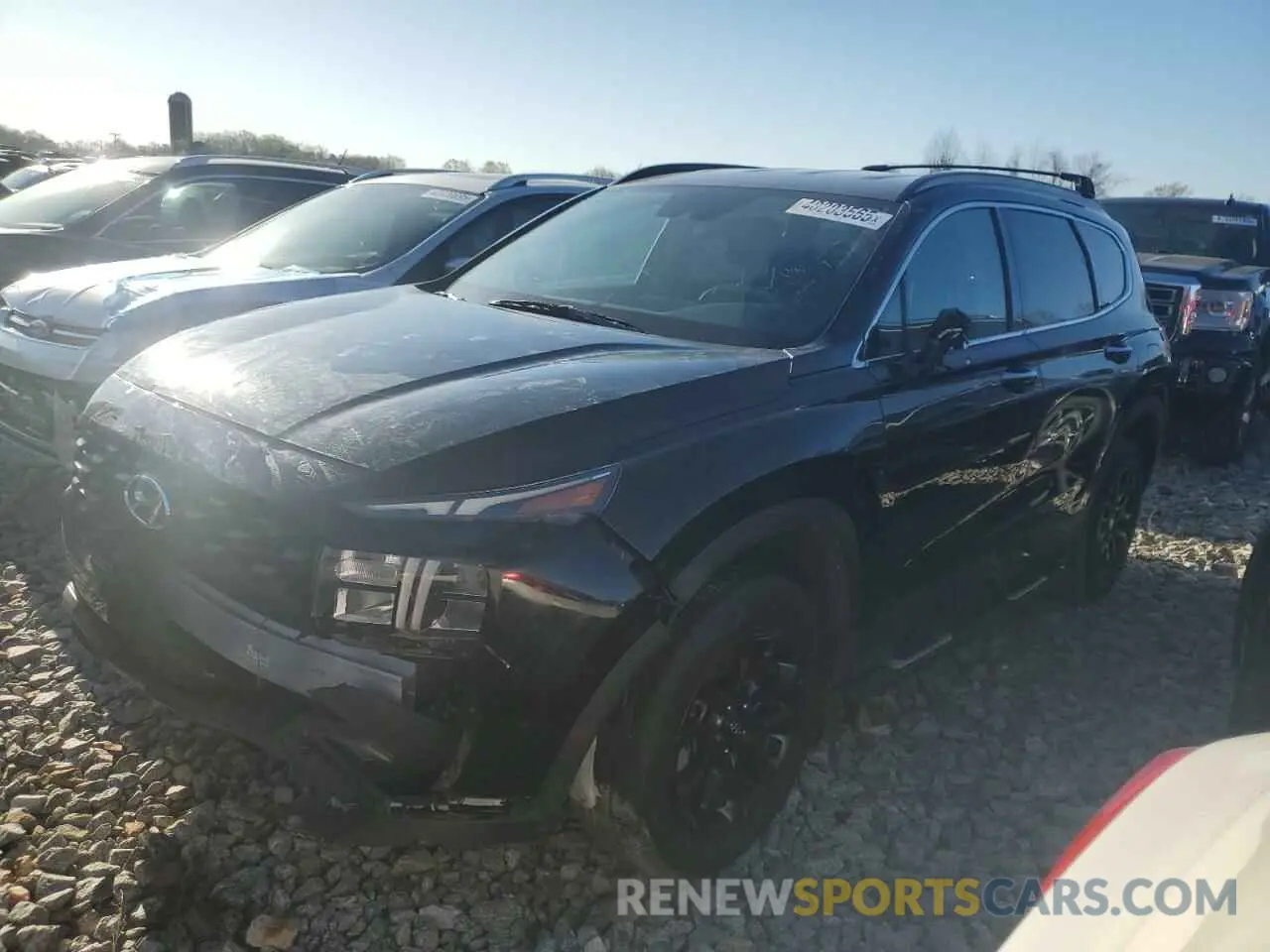 1 Photograph of a damaged car 5NMS6DAJ9PH539796 HYUNDAI SANTA FE 2023