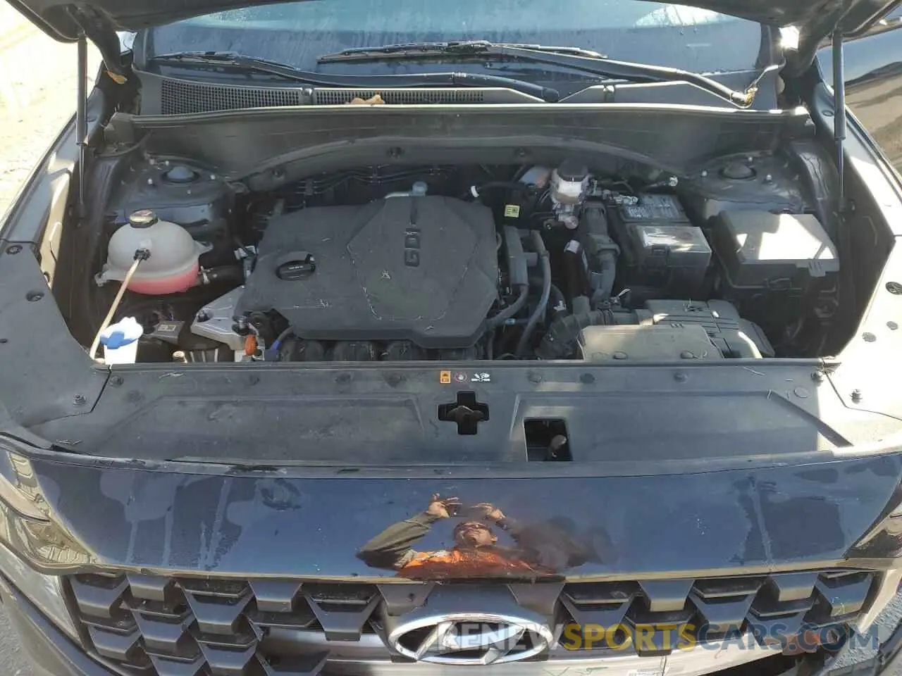 12 Photograph of a damaged car 5NMS6DAJ9PH539796 HYUNDAI SANTA FE 2023