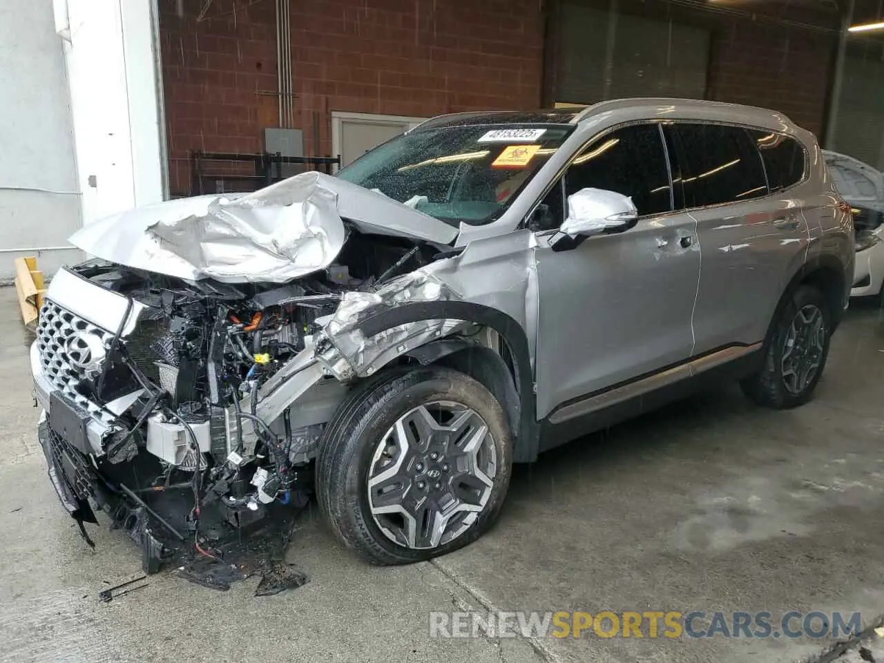 1 Photograph of a damaged car KM8S7DA20PU077090 HYUNDAI SANTA FE 2023