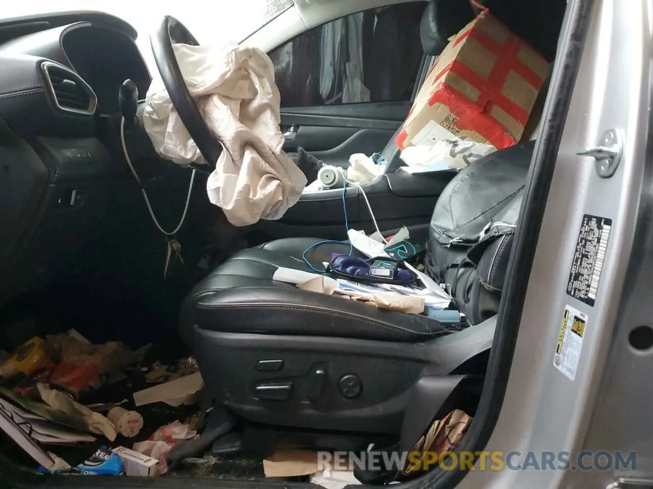 7 Photograph of a damaged car KM8S7DA20PU077090 HYUNDAI SANTA FE 2023