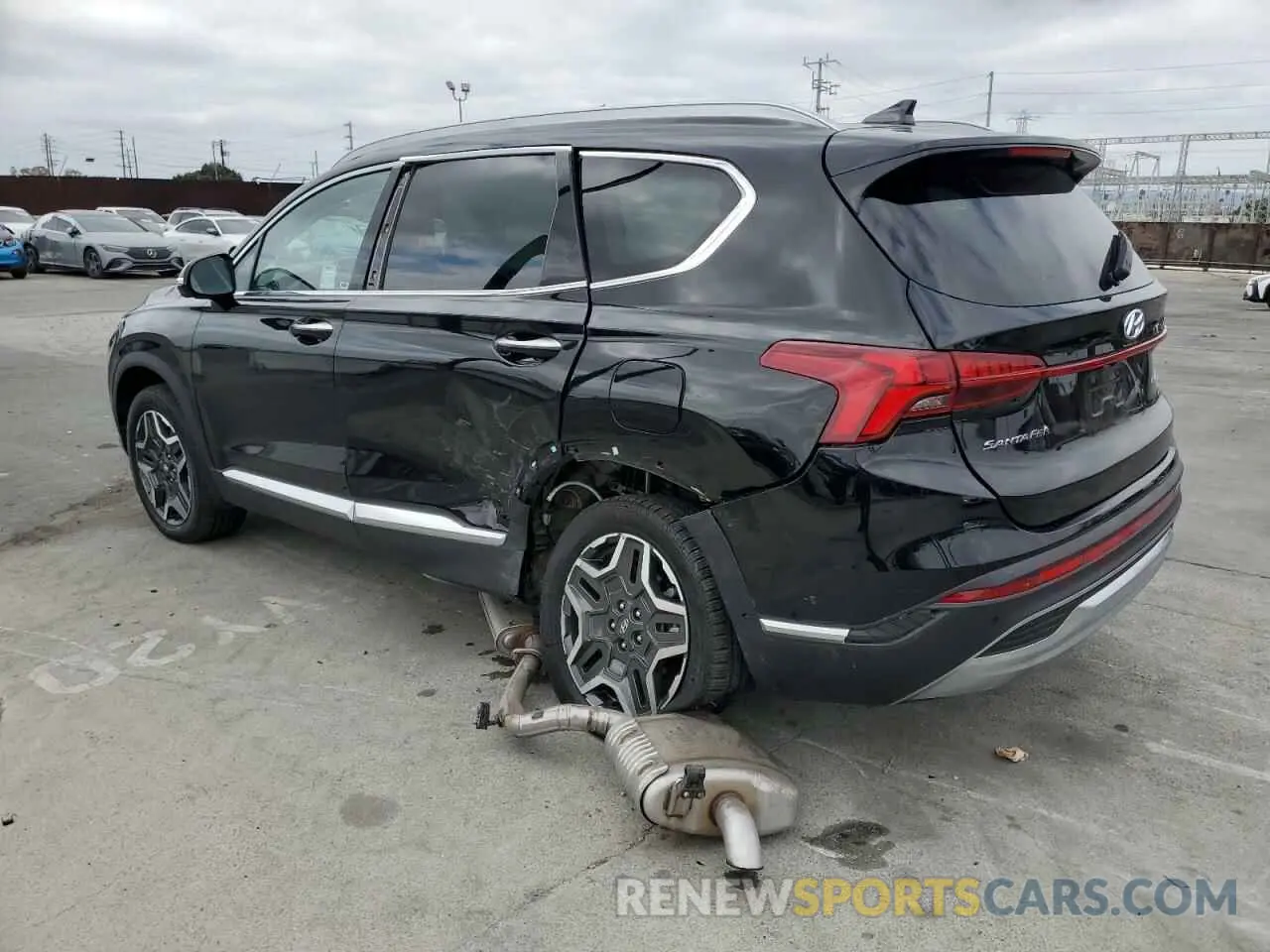 2 Photograph of a damaged car KM8S7DA25PU069566 HYUNDAI SANTA FE 2023