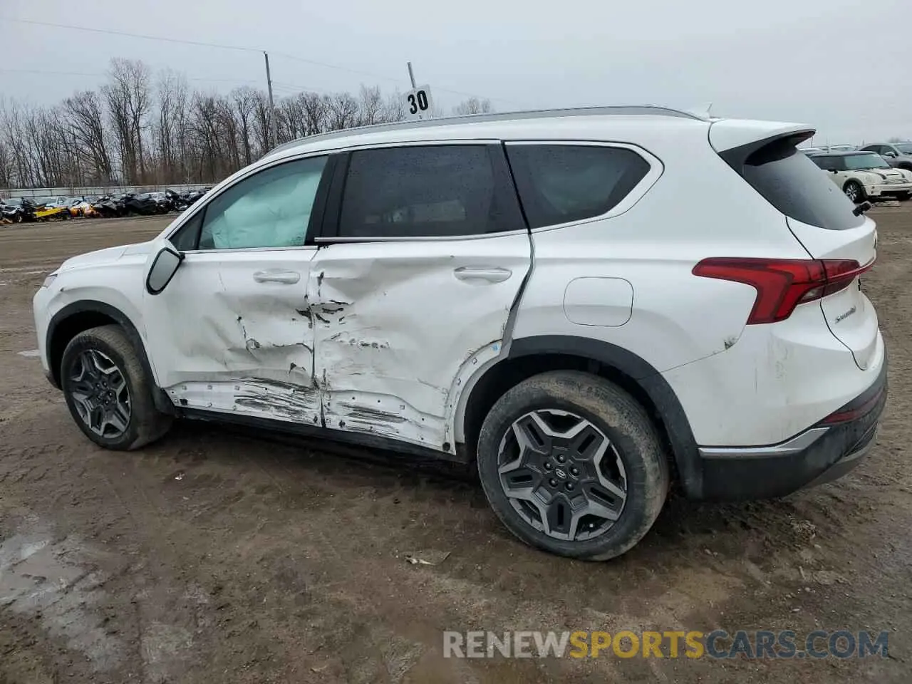 2 Photograph of a damaged car KM8S7DA28PU070002 HYUNDAI SANTA FE 2023