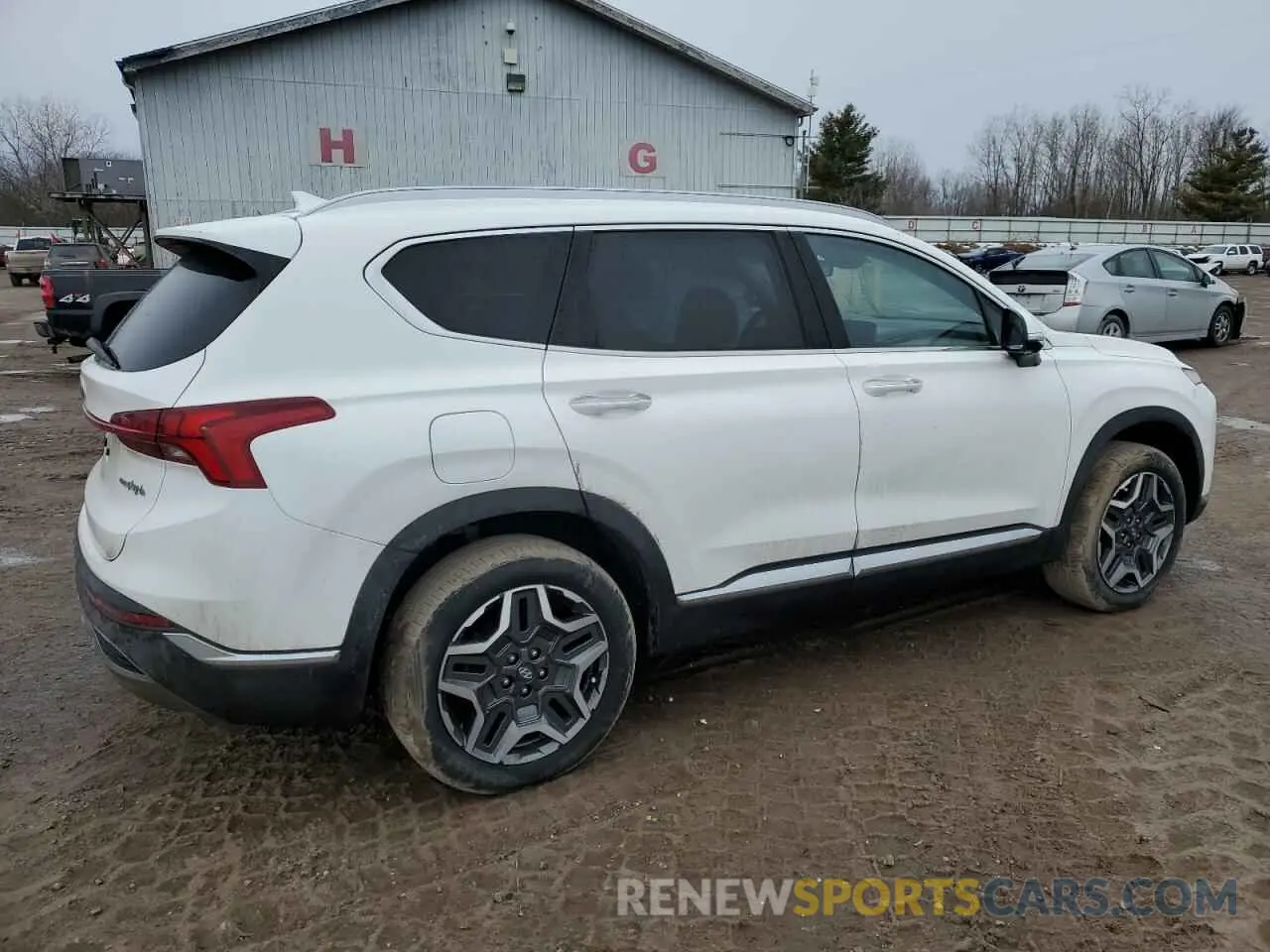 3 Photograph of a damaged car KM8S7DA28PU070002 HYUNDAI SANTA FE 2023