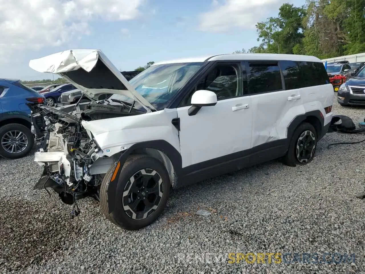 1 Photograph of a damaged car 5NMP14GL4RH022373 HYUNDAI SANTA FE 2024