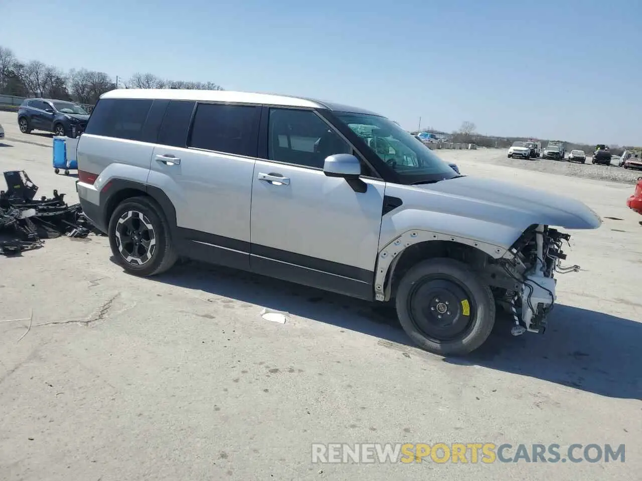 4 Photograph of a damaged car 5NMP14GL5RH018378 HYUNDAI SANTA FE 2024