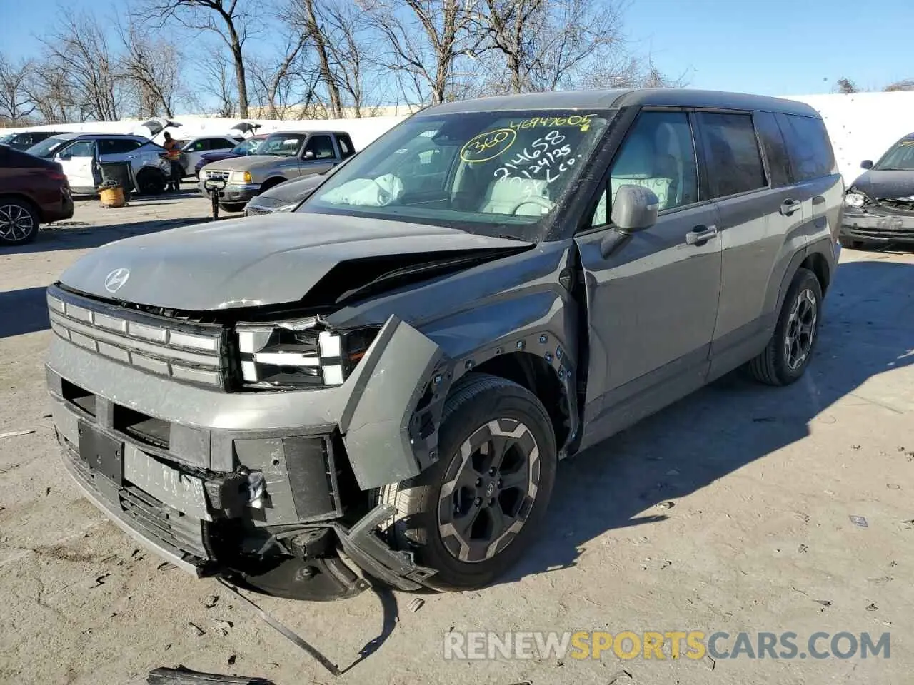 1 Photograph of a damaged car 5NMP1DGL3RH009601 HYUNDAI SANTA FE 2024