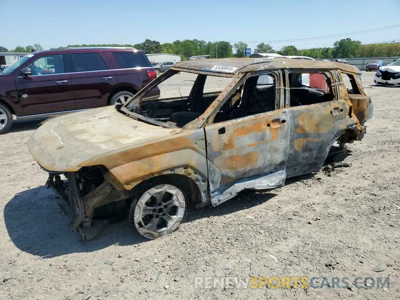 1 Photograph of a damaged car 5NMP24GL5RH007894 HYUNDAI SANTA FE 2024