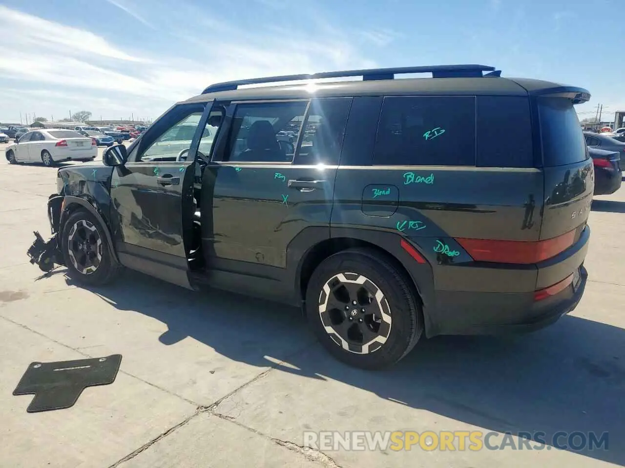 2 Photograph of a damaged car 5NMP24GL5RH015994 HYUNDAI SANTA FE 2024