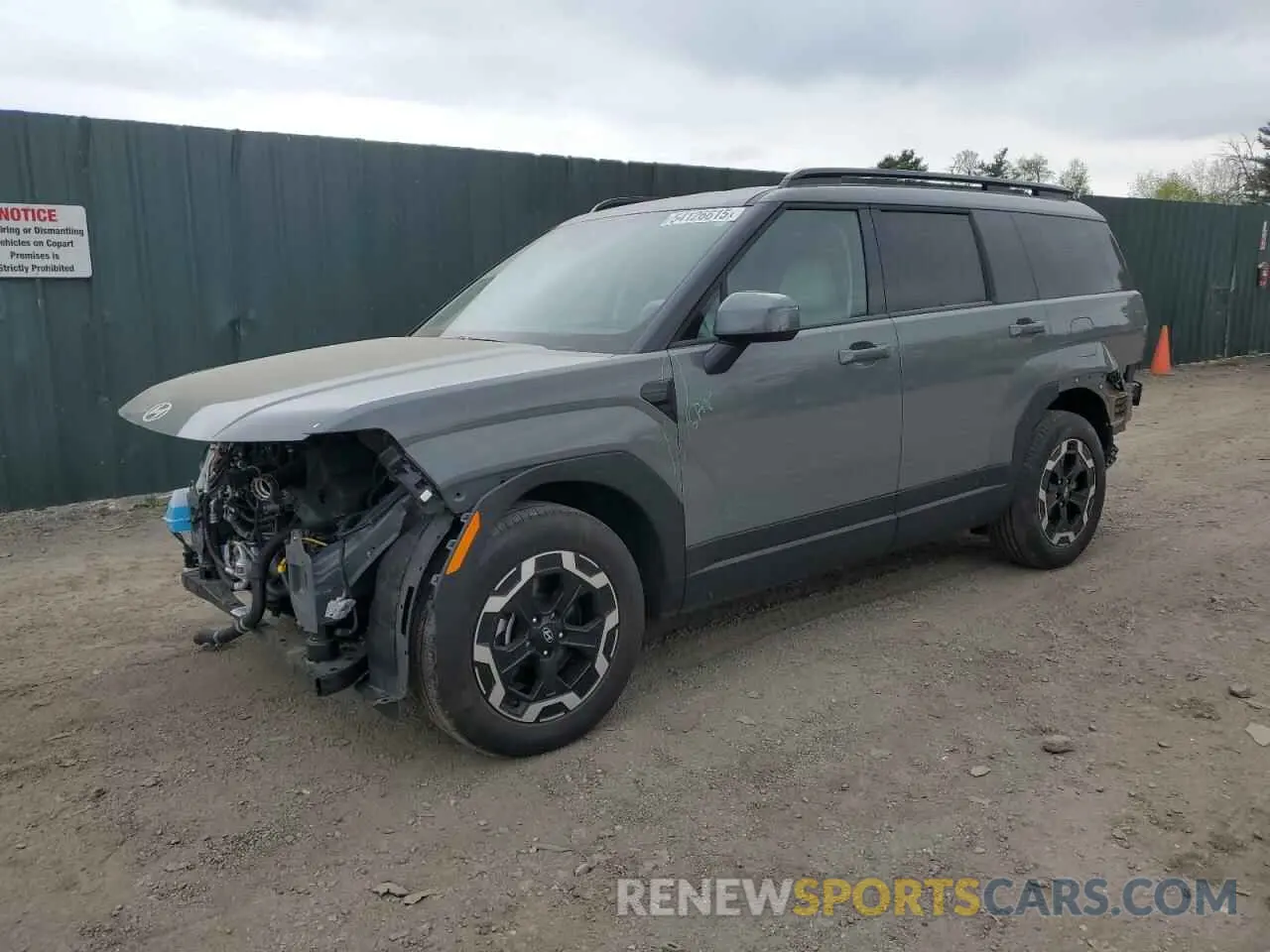 1 Photograph of a damaged car 5NMP2DGL2RH025382 HYUNDAI SANTA FE 2024