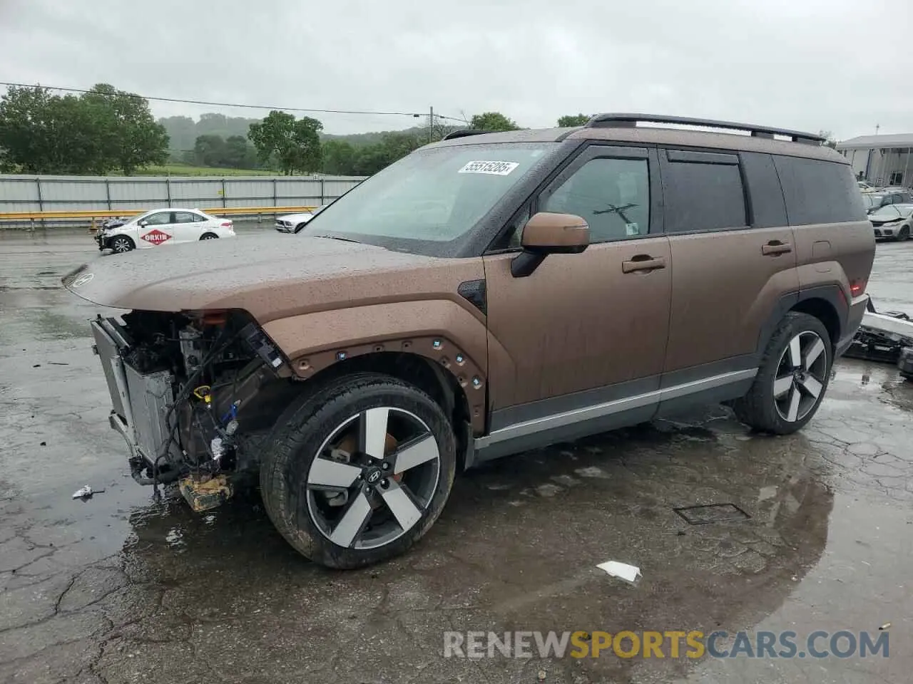 1 Photograph of a damaged car 5NMP34G15RH012881 HYUNDAI SANTA FE 2024