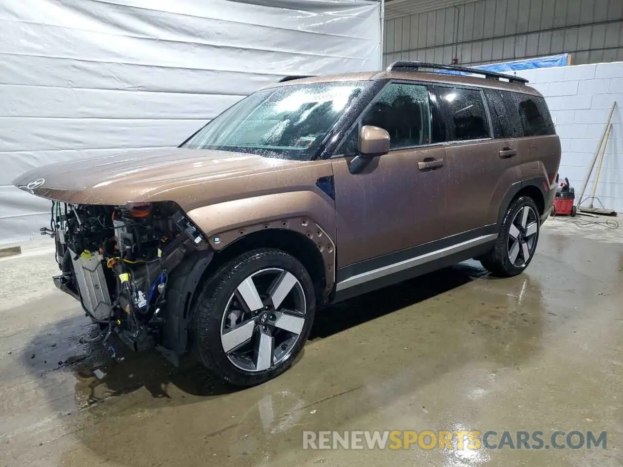 1 Photograph of a damaged car 5NMP3DG18RH000188 HYUNDAI SANTA FE 2024