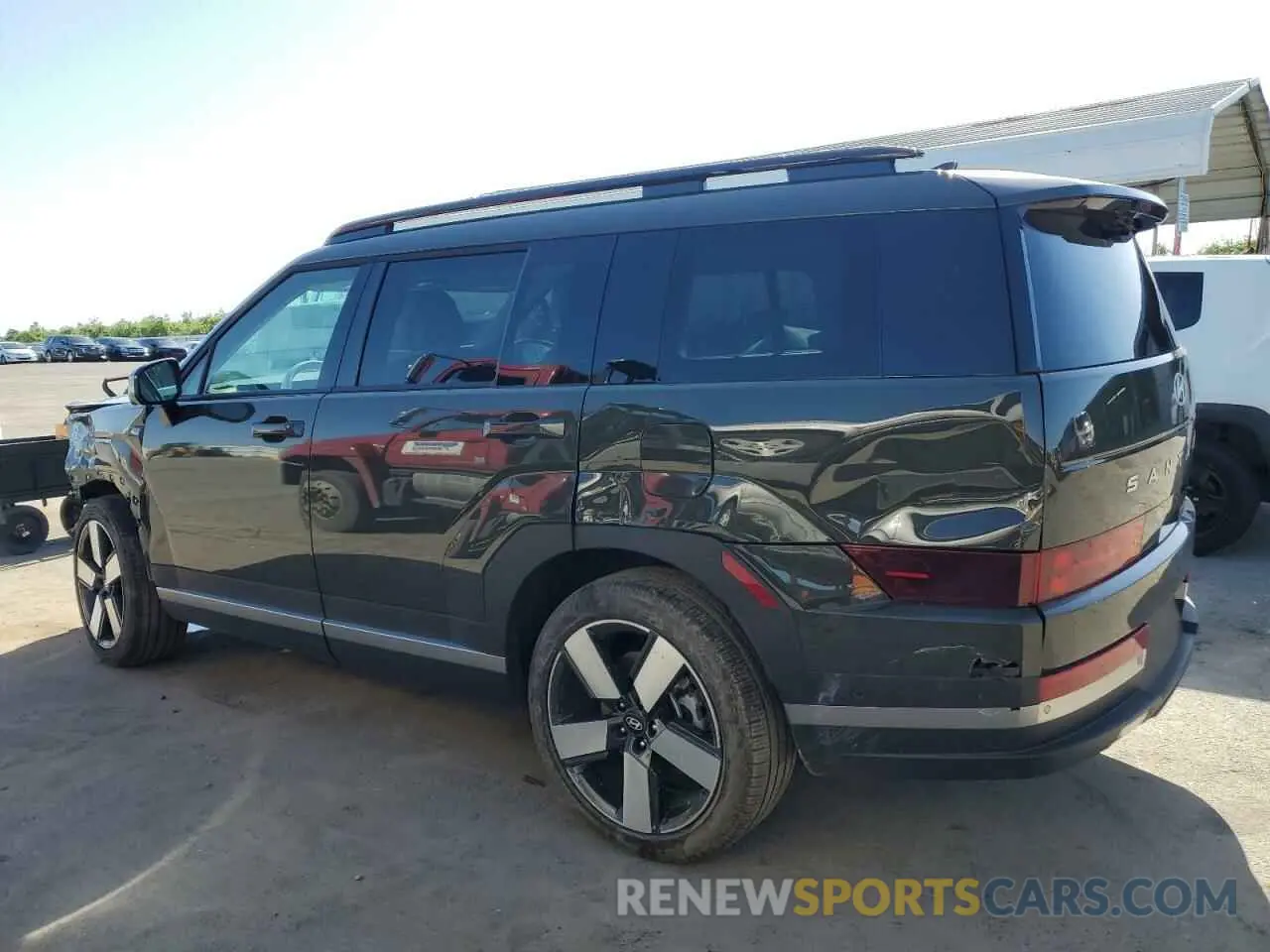 2 Photograph of a damaged car 5NMP3DG19RH016657 HYUNDAI SANTA FE 2024