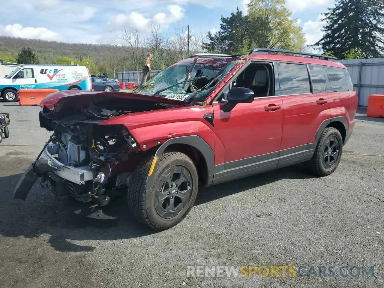 1 Photograph of a damaged car 5NMP3DGL3RH029003 HYUNDAI SANTA FE 2024
