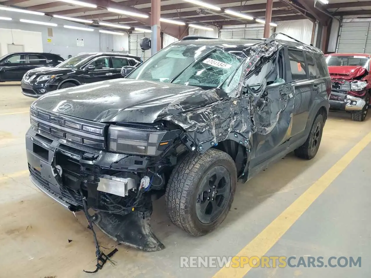 1 Photograph of a damaged car 5NMP3DGL3RH031771 HYUNDAI SANTA FE 2024