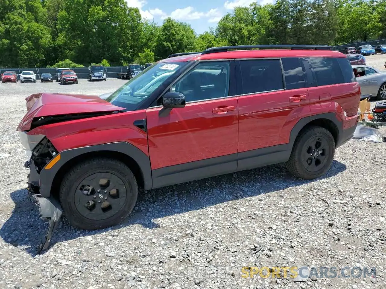 1 Photograph of a damaged car 5NMP3DGL3RH062566 HYUNDAI SANTA FE 2024
