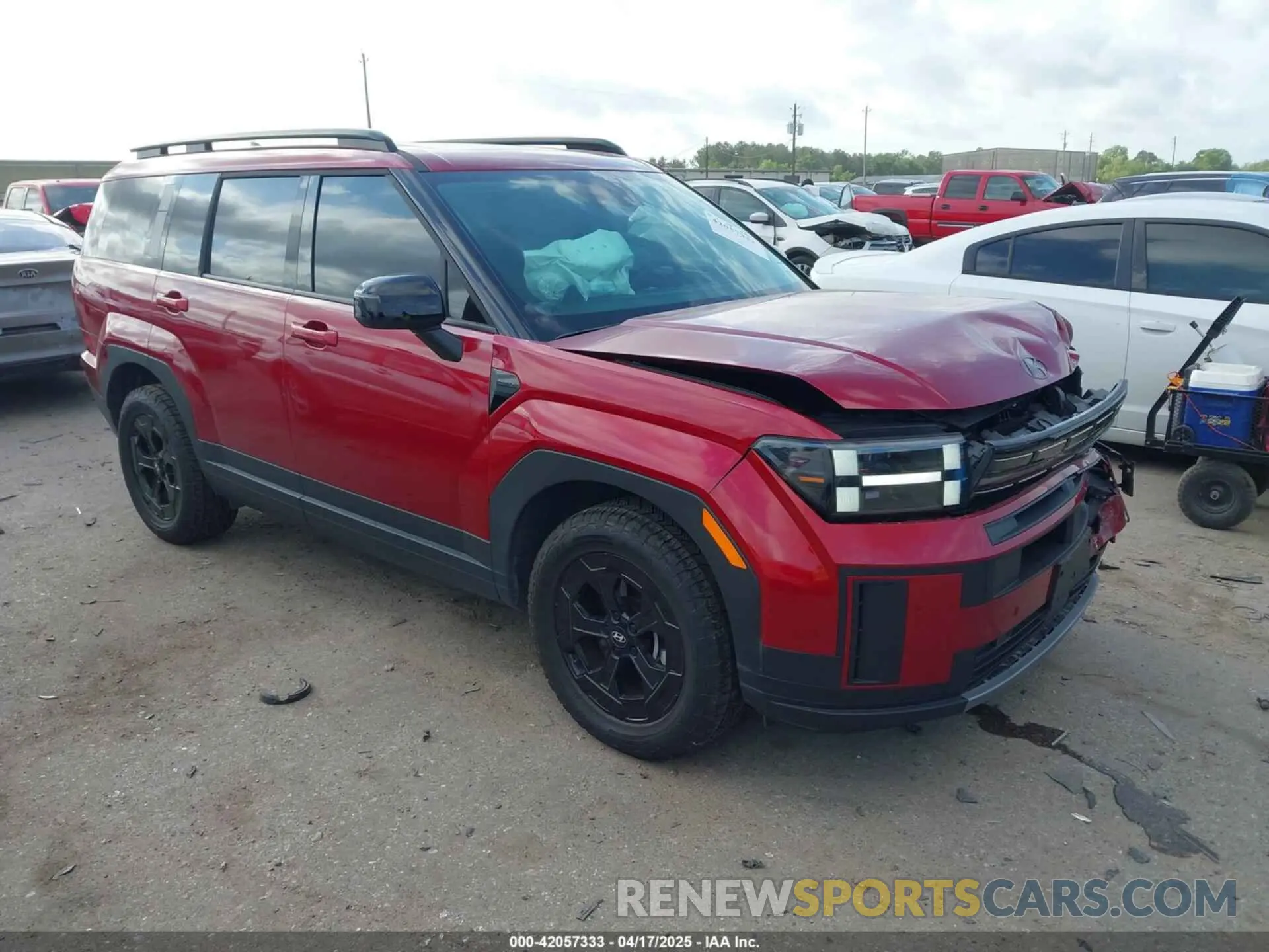 1 Photograph of a damaged car 5NMP3DGL5RH054789 HYUNDAI SANTA FE 2024