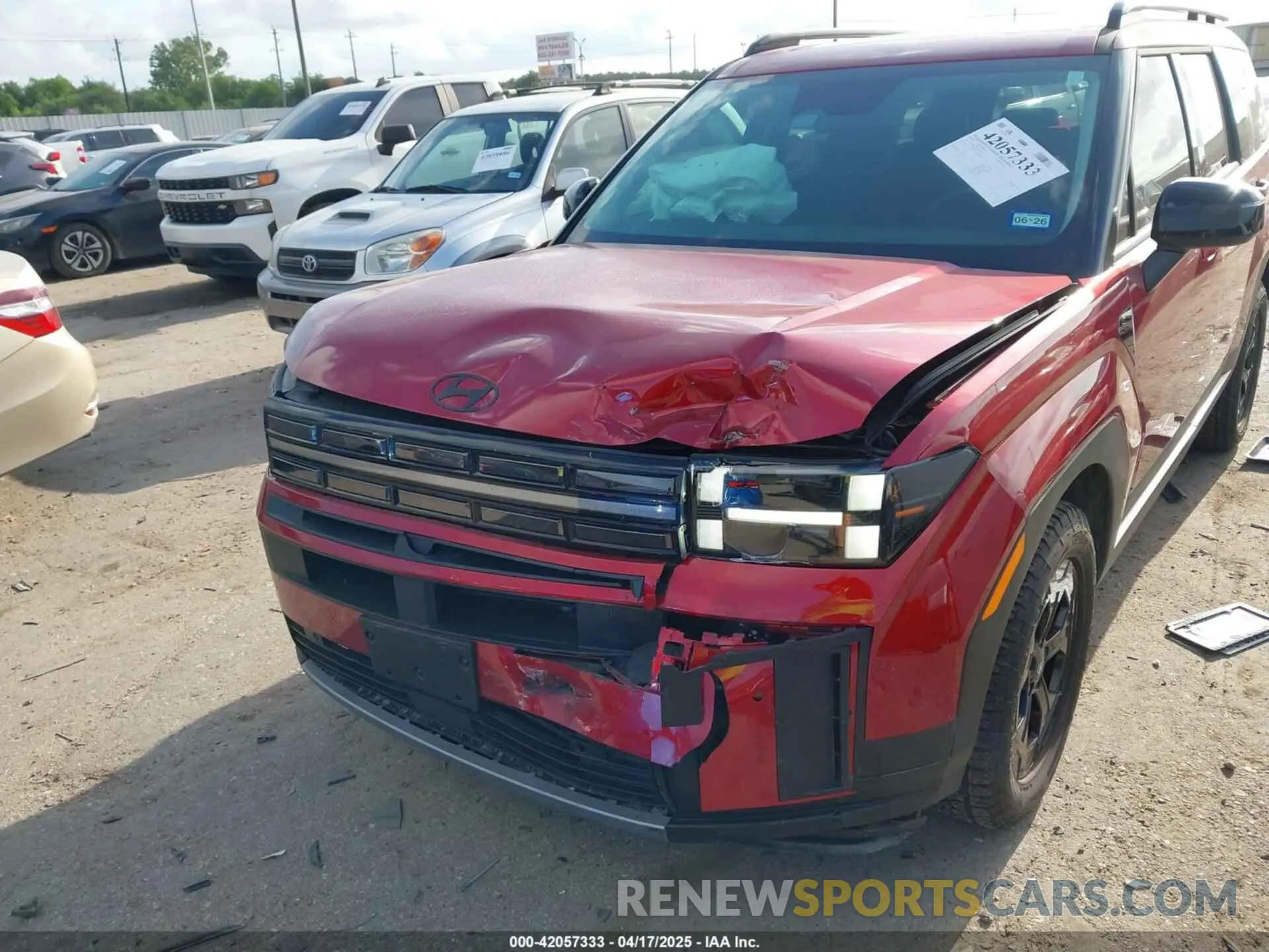 6 Photograph of a damaged car 5NMP3DGL5RH054789 HYUNDAI SANTA FE 2024