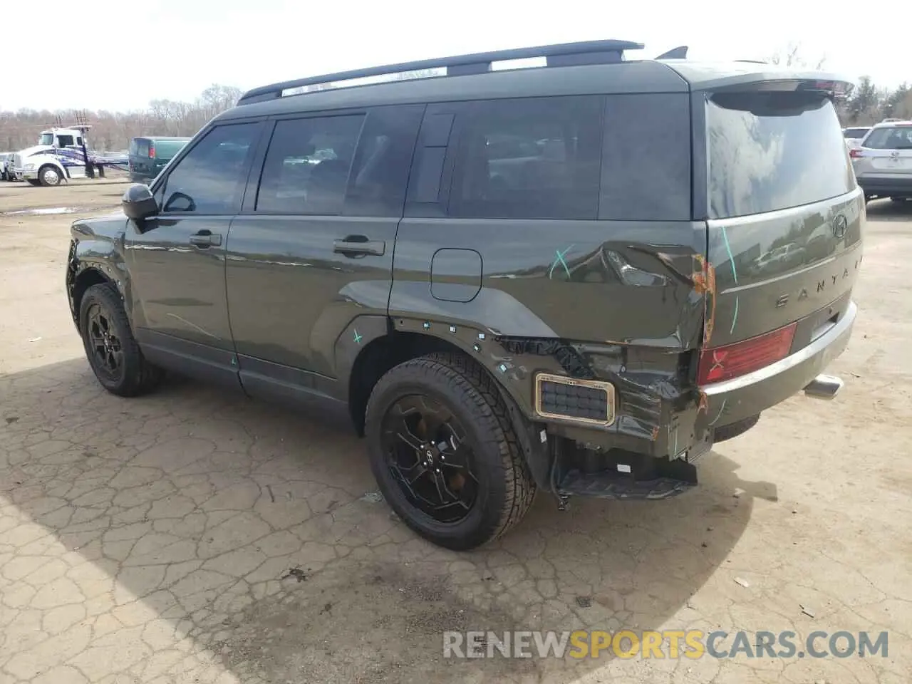2 Photograph of a damaged car 5NMP3DGL8RH019129 HYUNDAI SANTA FE 2024