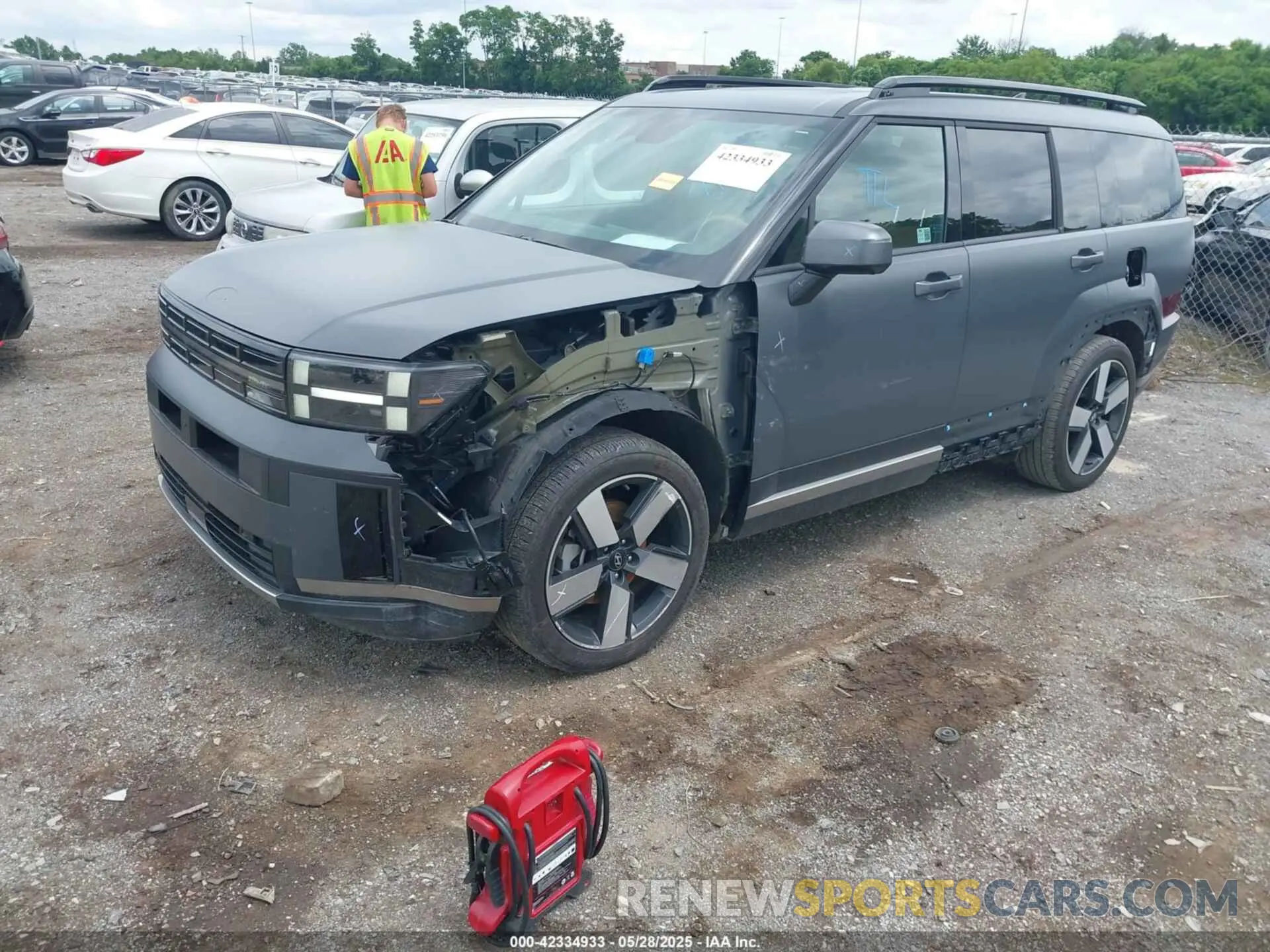 2 Photograph of a damaged car 5NMP44GL0RH063901 HYUNDAI SANTA FE 2024