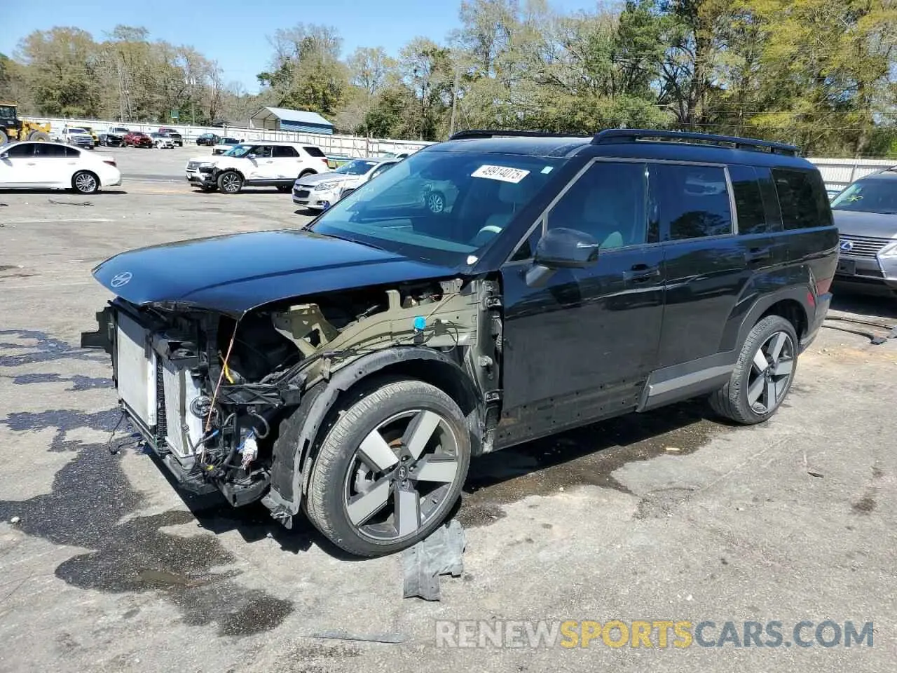 1 Photograph of a damaged car 5NMP44GL4RH026723 HYUNDAI SANTA FE 2024