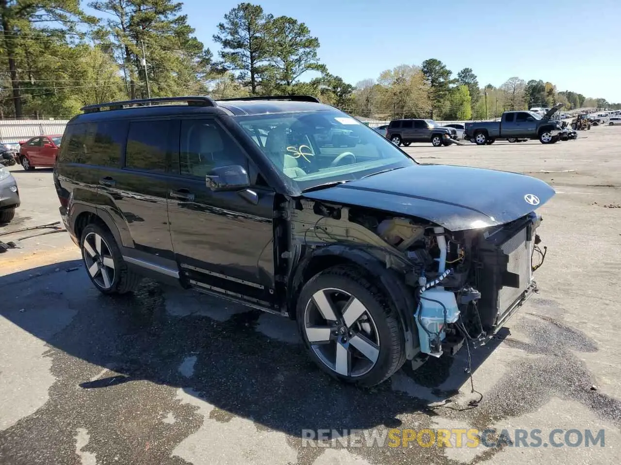 4 Photograph of a damaged car 5NMP44GL4RH026723 HYUNDAI SANTA FE 2024
