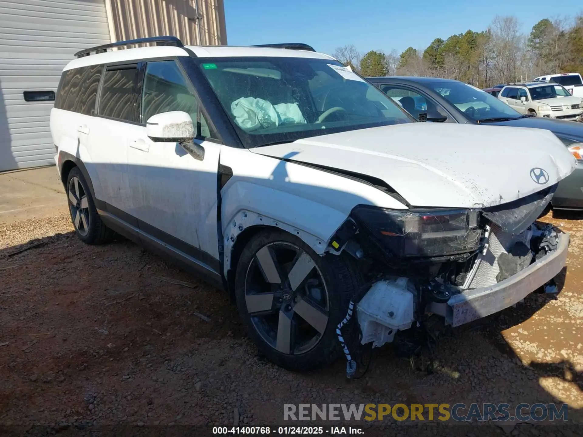 1 Photograph of a damaged car 5NMP44GL4RH049192 HYUNDAI SANTA FE 2024