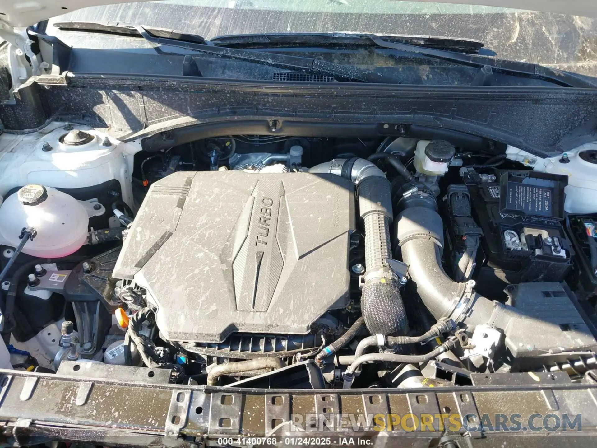10 Photograph of a damaged car 5NMP44GL4RH049192 HYUNDAI SANTA FE 2024
